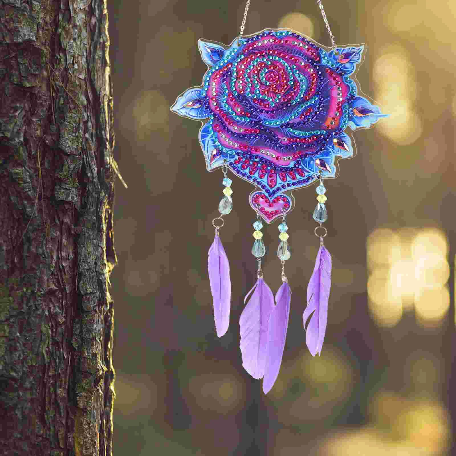 

Indoor Hanging Adorn Wall Dream Catcher Ornament Office Decor Bedroom Women Pendant