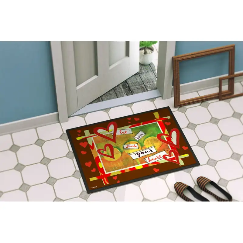 

"Love-Inspired, Valentines Day Welcome Mat – Transform Your Doorway with a Stylish, Heartwarming Indoor Rug or Outdoor Door Mat"