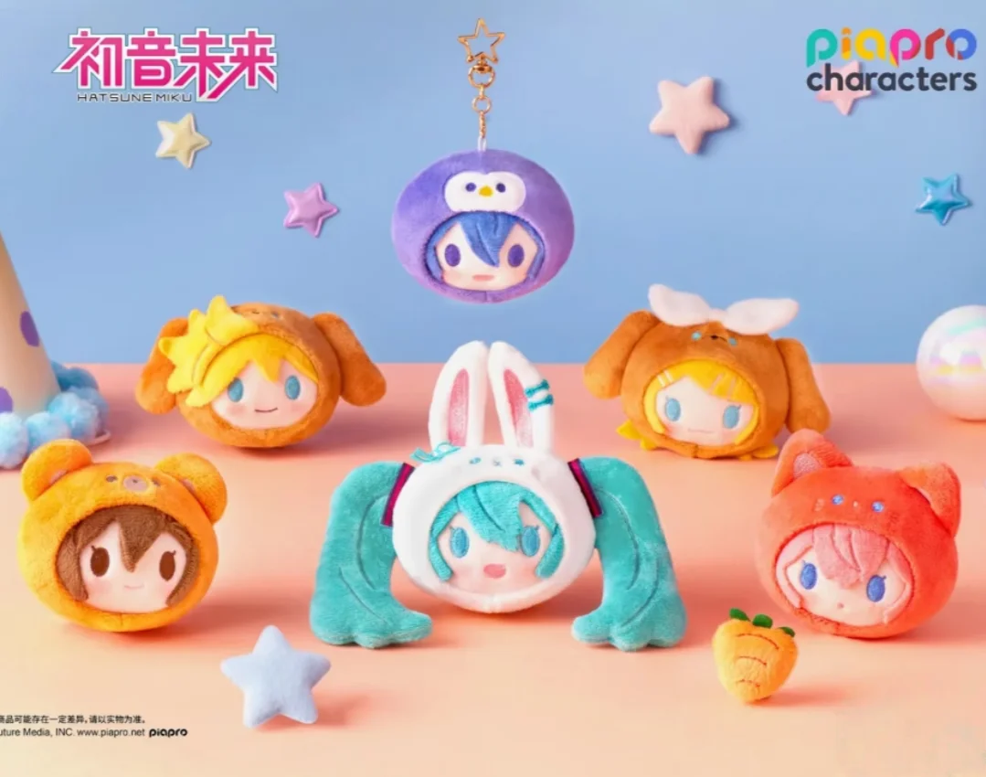 Фото Плюшевая кукла Hatsune Miku Ichiban Kuji Unicorn Animal Party, коллекционная аниме-игрушка, мягкая набивная игрушка, подарок для взрослых фанатов №5