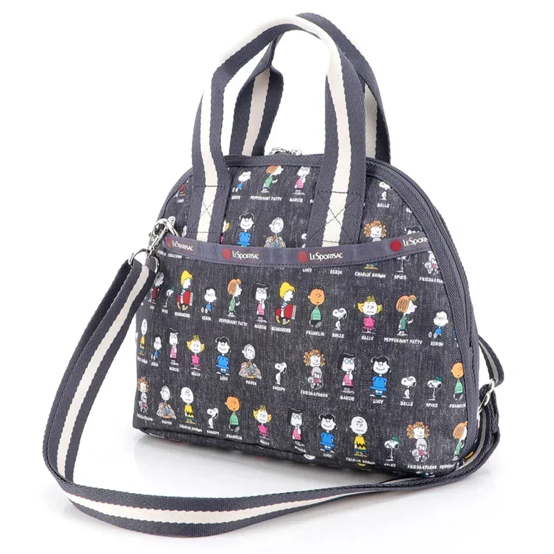 Портативная сумка Lesportsacs Shell для девочек модная легкая на плечо с принтом 3354