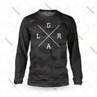 Мужская свободная футболка для езды на мотоцикле, дышащая толстовка для езды по бездорожью и мотоциклам, рубашка для горного велосипеда, Джерси для трюков, 2022