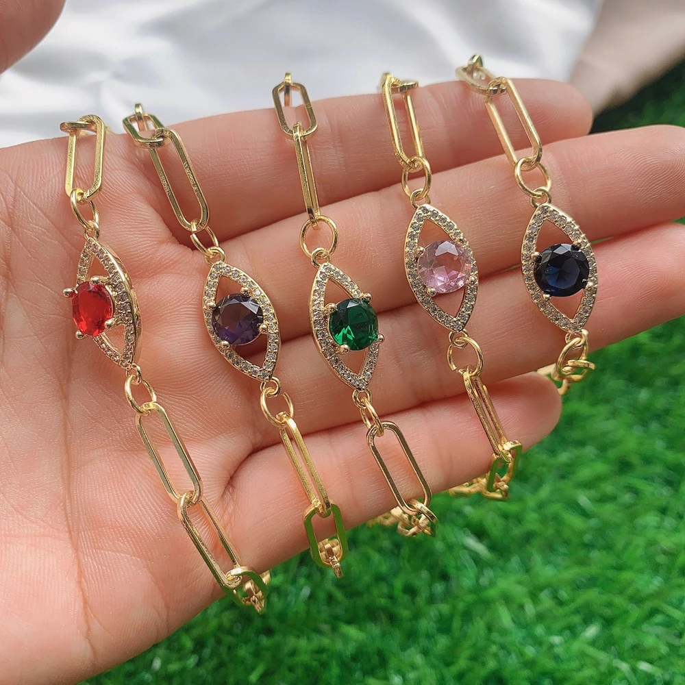 Роскошные браслеты-цепочки с кристаллами циркония браслеты для женщин подарки