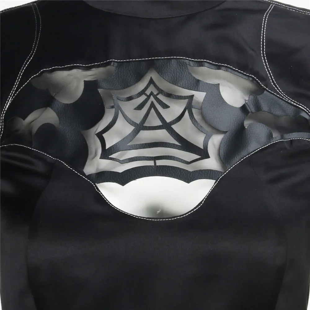 Игра YoRHa No.2 Type B платье носки карнавальный костюм для девочек NieR 2B черный наряды