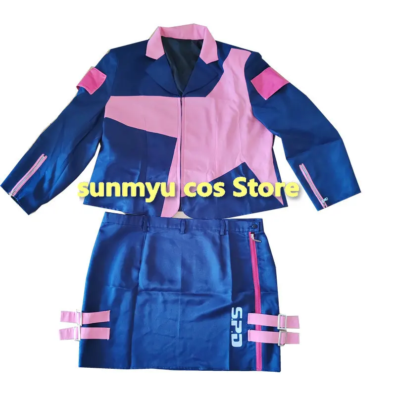 Костюм для косплея Tokusou Sentai Dekaranger Deka розовая Униформа индивидуального размера