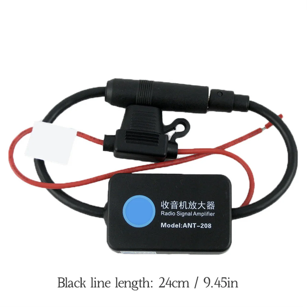 

Практичный усилитель FM-сигнала, автомобильная антенна с защитой от помех, радио, универсальные аксессуары для автомобиля