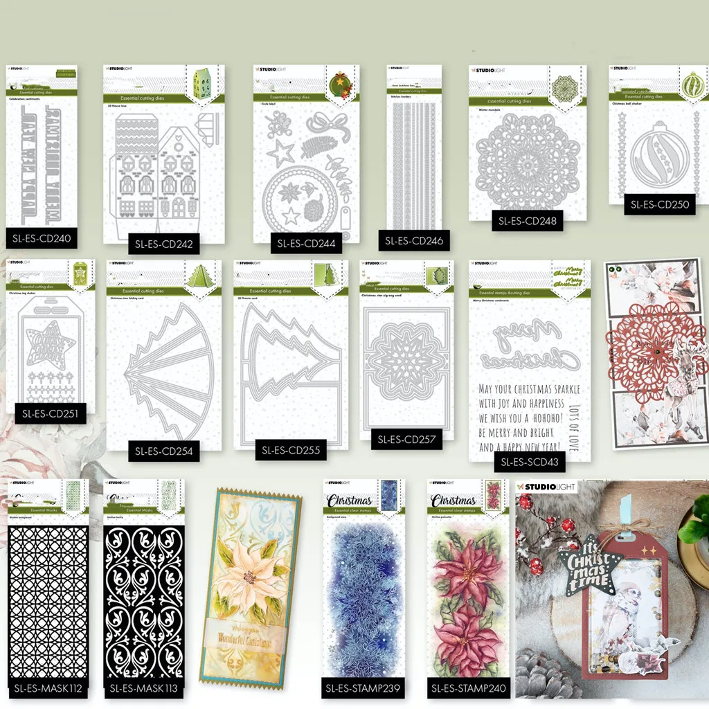 

Christmas 2022 Arrival New Metal Cutting Dies Stencils Scrapbooking Stamp Photo Album Decorative Embossing DIY Paper Cards