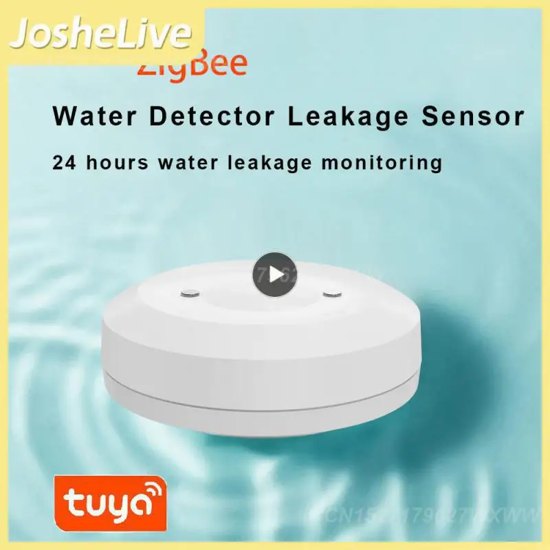 

Датчик утечки воды Zigbee, детектор в режиме реального времени, с длительным сроком службы батареи