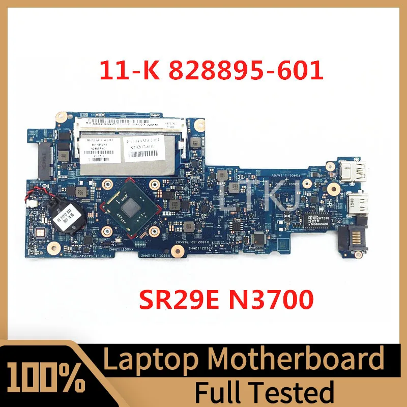 828895-601 828895-501 828895-001 829207-601 For HP X360 11-K Laptop Motherboard With SR29E N3700 CPU 100% Full Tested Working