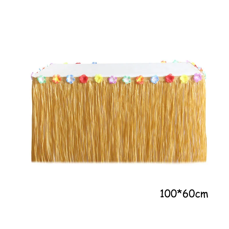 

Пластиковая соломенная юбка для стола flamingo