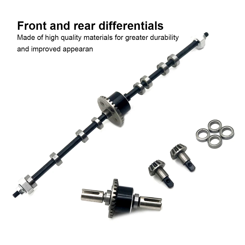 

Передний и задний дифференциал в сборе для радиоуправляемого автомобиля, набор валов, ремонт игрушек