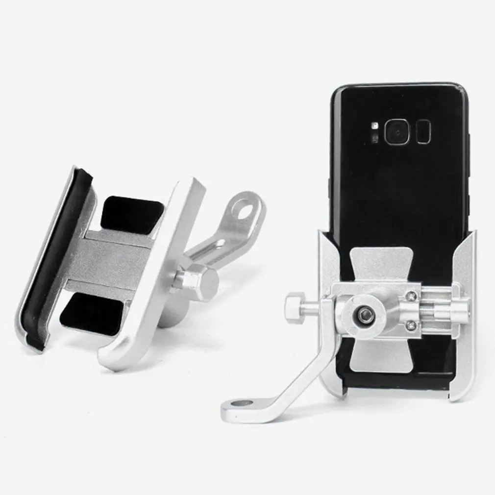 

G12 Mobile Phone Holder Universal Metal Bicycle Motorcycle Handlebar Smartphone Adjustable Holder Bracket For Phone Wholesale