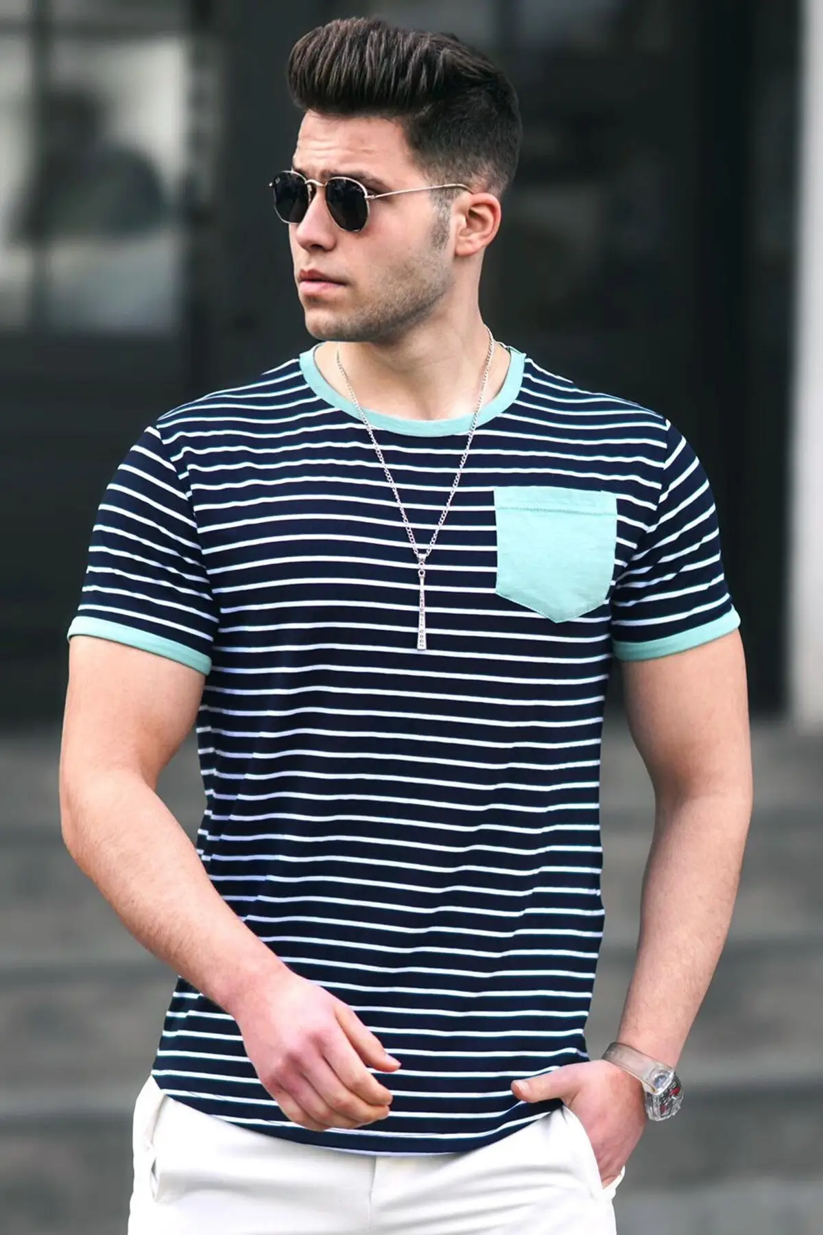 

Men's Green T-Shirt Men's T-Shirts Sport Stylish 2021