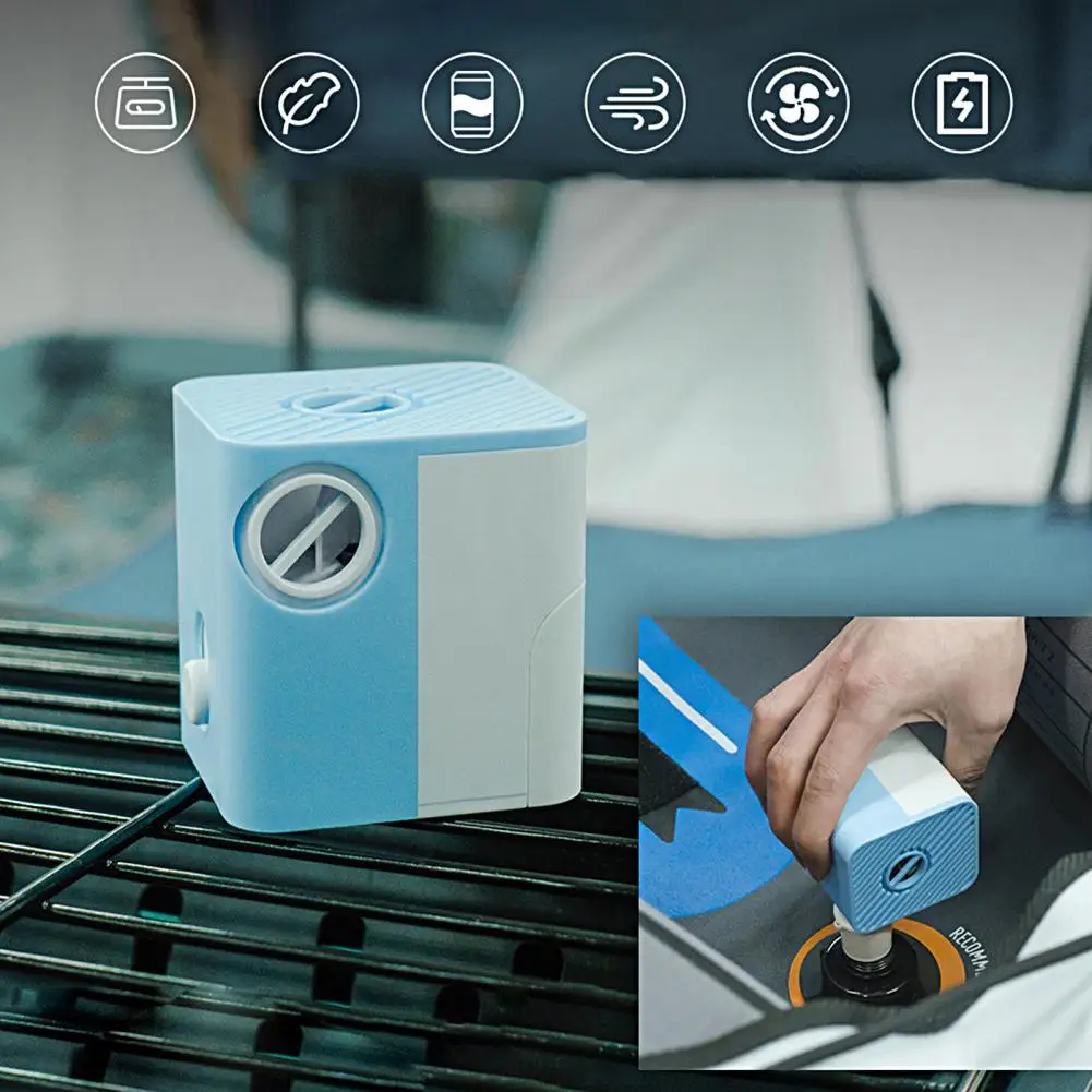 

Воздушный насос малого объема, энергосберегающий, 2-в-1, с функцией дефляции, уличный матрас, плавательное кольцо, вакуумный надувной насос д...