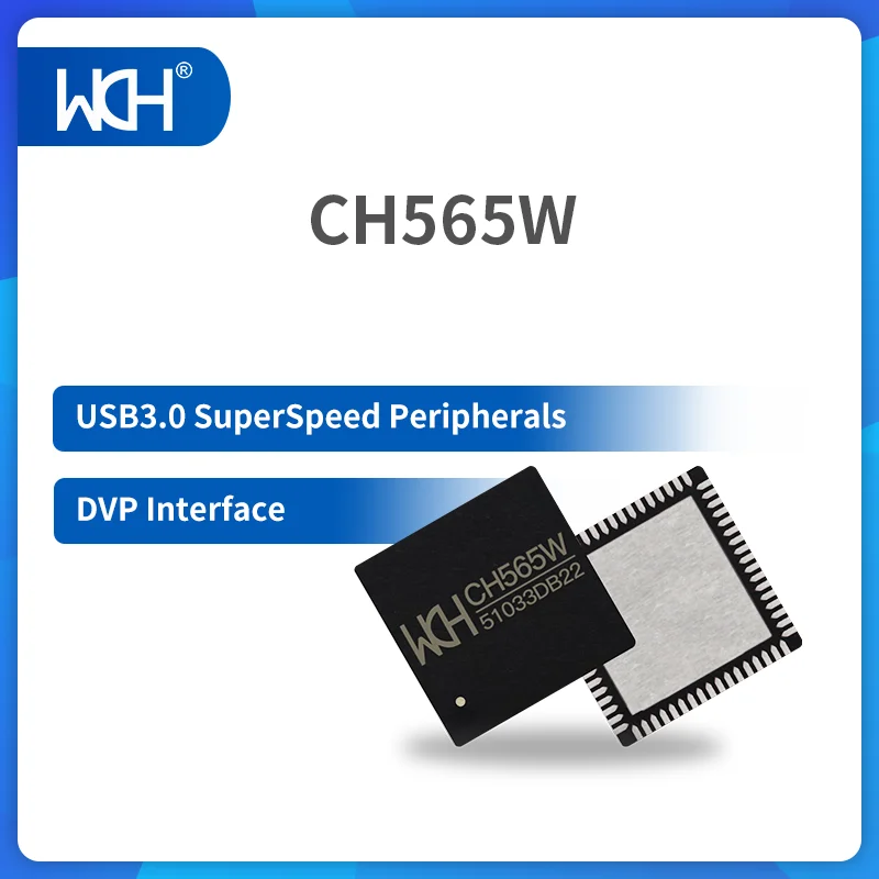 

5Pcs/Lot CH565 USB3.0 RISC-V MCU HSPI DVP USB3.0 Build-in PHY