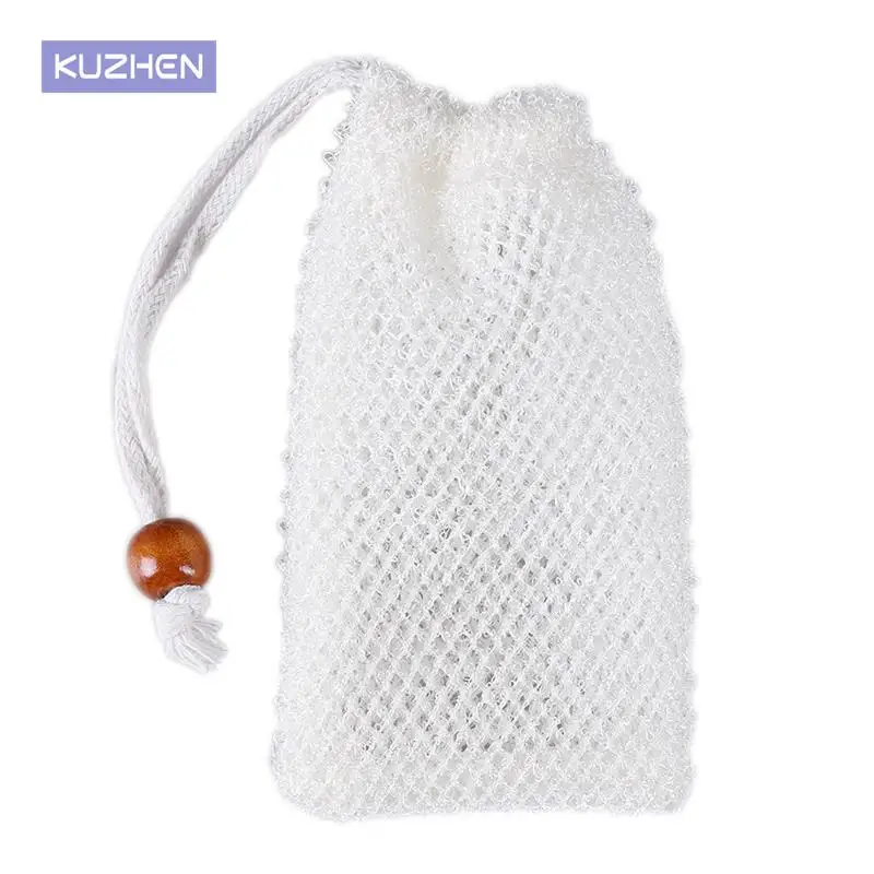 

HEALLOR 1PC Facial Body Cleansing Bubble Helper Mesh Cleanser Hanging Soap Foaming Net Soap Saver Pouches Bath Washing Tool