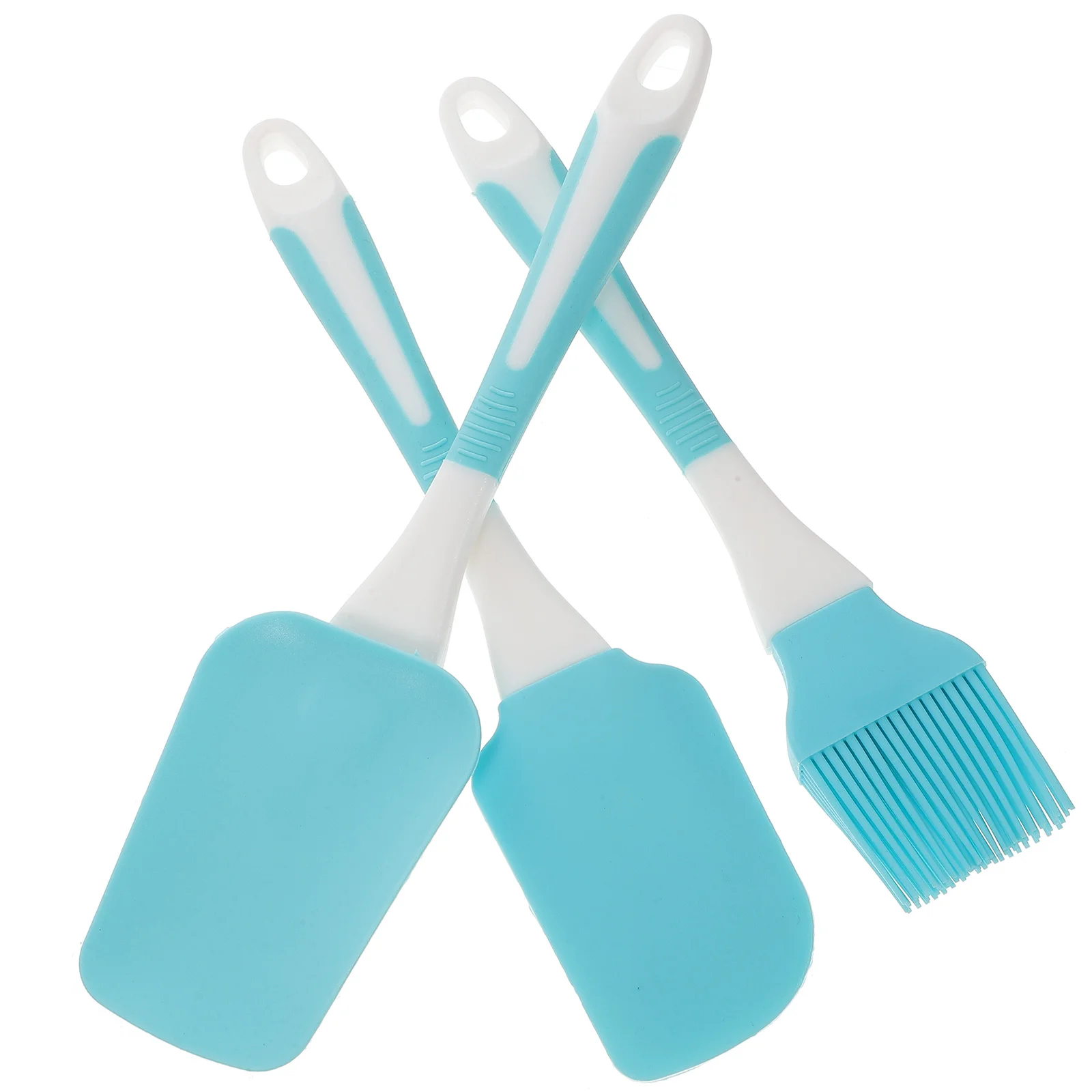 

1 Set of Silicone Oil Brush Silicone Cookware Cake Making Cream Scraper Silicone Spatula Kitchen Cake DIY Tools