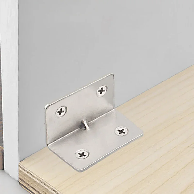 4 шт. угловые кронштейны из нержавеющей стали 90 градусов