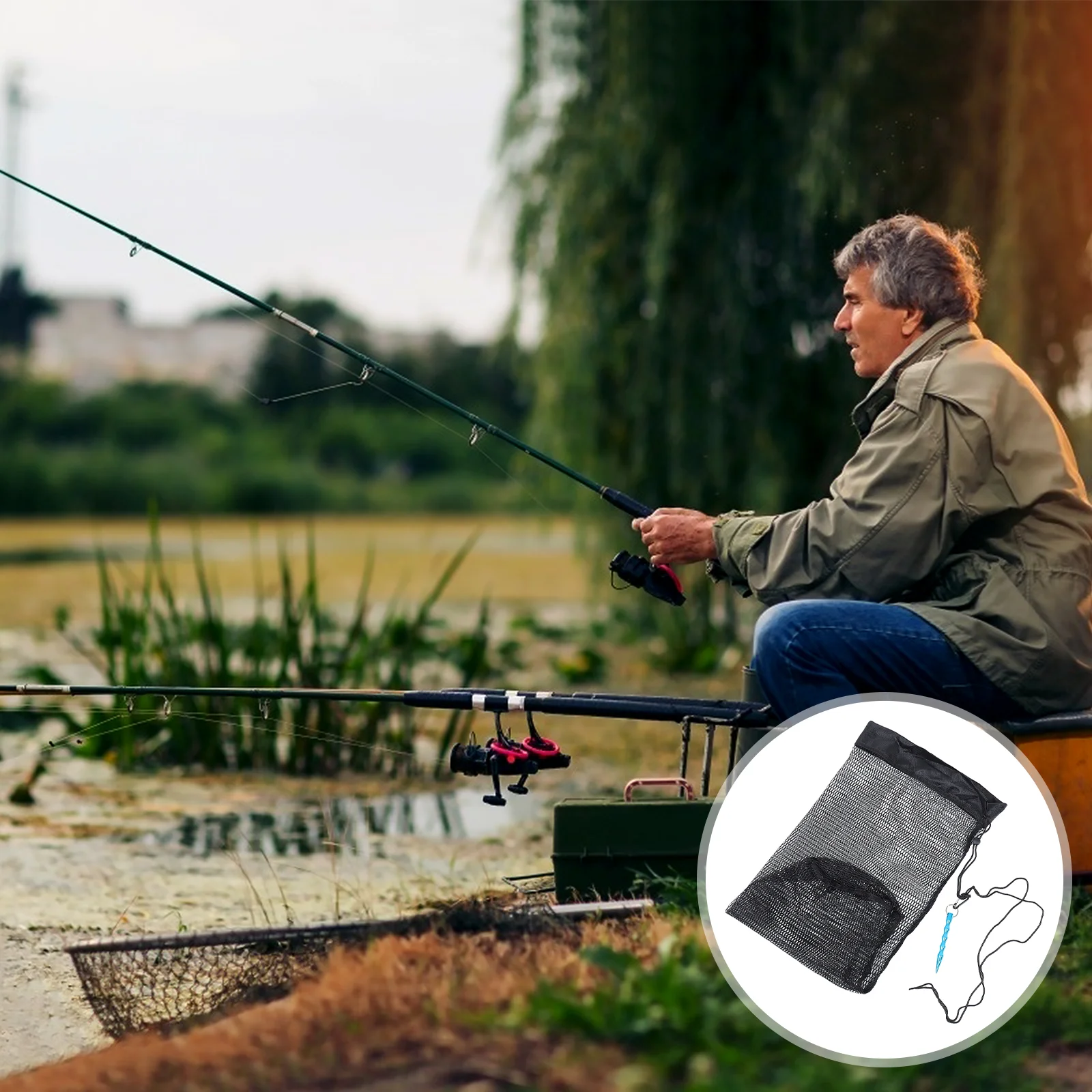 

Fishing Net Lightweight Trap Shrimp Crawfish Catcher Professional Accessories Basket