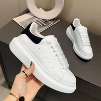 2022quality original luxury designer shoes fashion new high platform brand white sneaker casual men women shoes