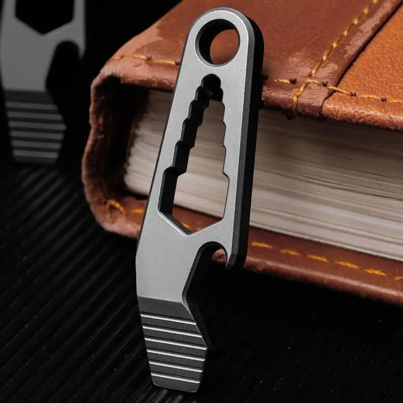 Титановая открывалка для бутылок маленькая пива из титанового сплава