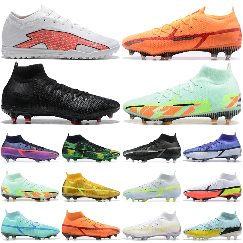 2022 Hot Sale Mens Phantom GT2 Elite FG Soccer Cleats High Quality Professional Outdoor Shoes Football Boots
