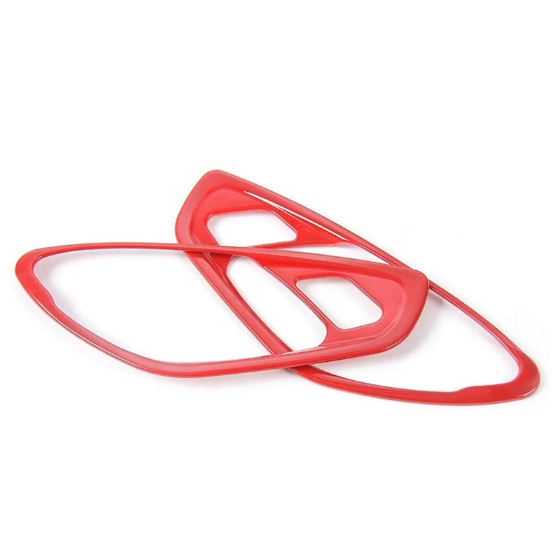

Door Interior Grab Handle Cover Frame Sticker Decor Trim ABS for Chevrolet Camaro 2017 2018 2019 2020 2021, Red