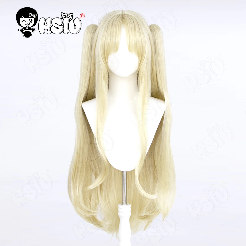 Космический парик Ereshkigal для косплея HSIU 80 см бежевый длинный синтетический +