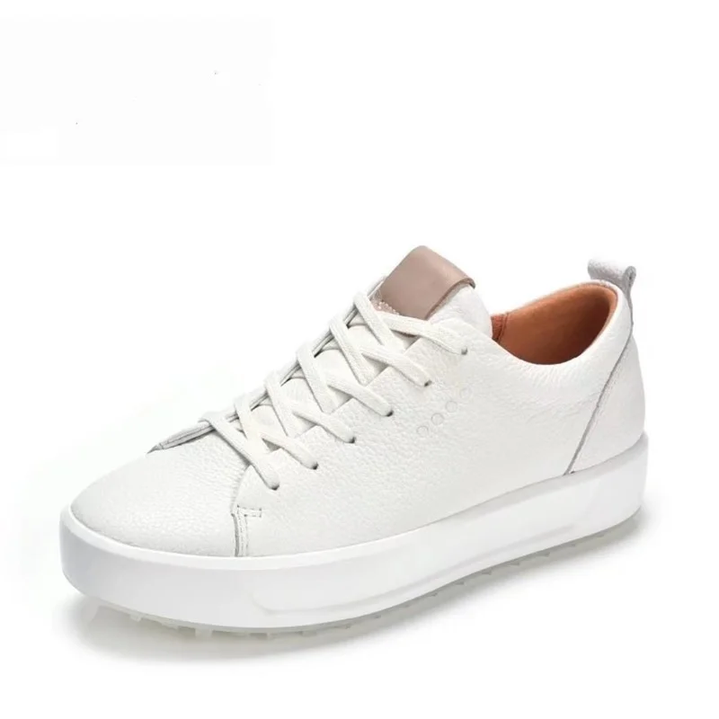 

New Arrival Golf Training for Women White Genuine Leather Sport Shoes Womens Waterproof Professional Golf Shoes for Ladies