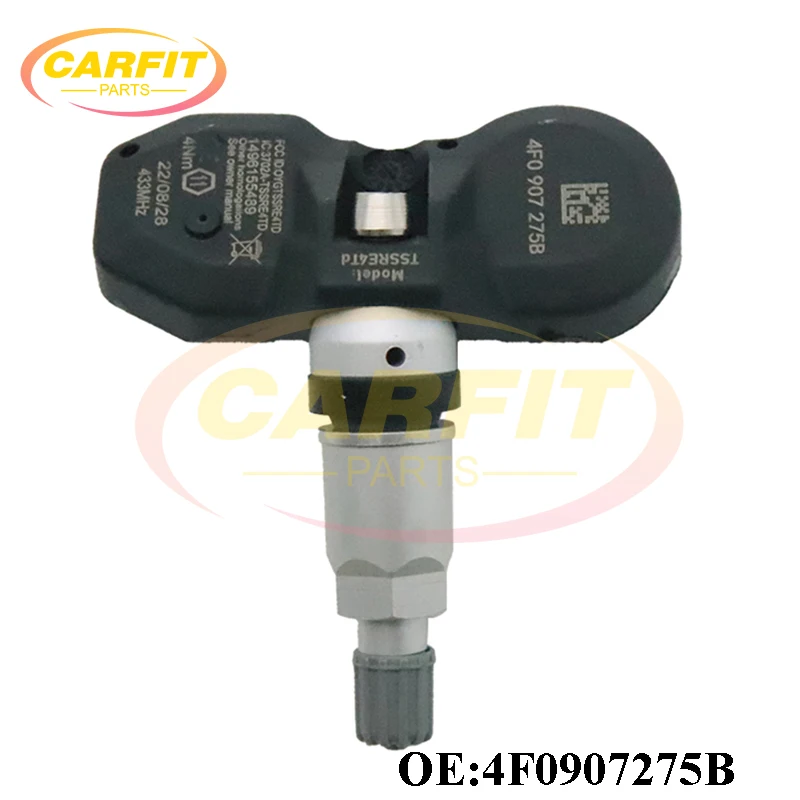 Новинка OEM 4F0907275B датчик давления в шинах TPMS 433 МГц для Audi A4 A6 S4 Porsche 911 Volkswagen Phaeton Touareg