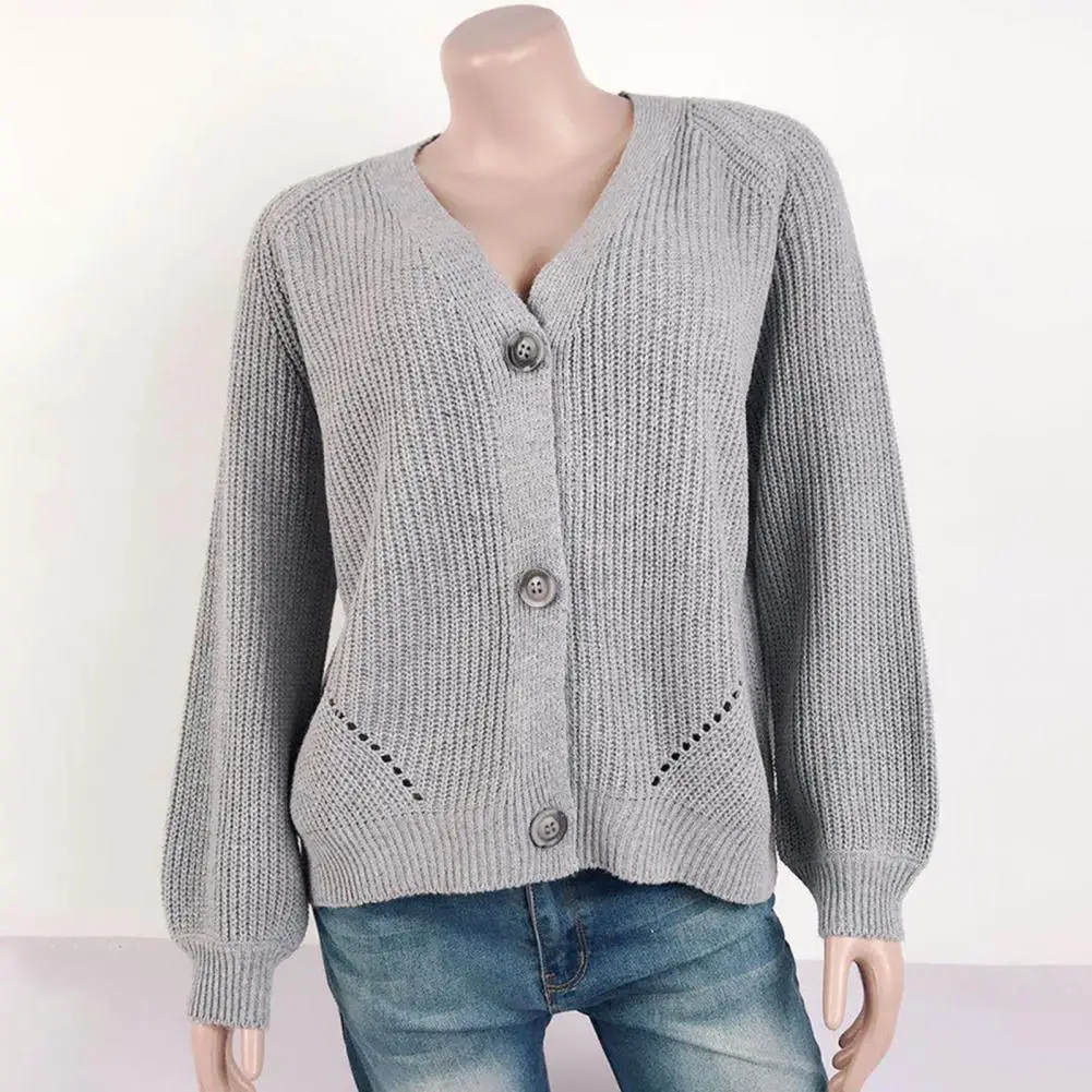 

Cold Resistant Comfortable Fashion Autumn Women Knitted Cardigan Sweater Outerwear