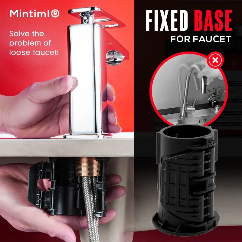 

Mintiml® Fixed Base For Faucet Quick Install Repair Tool Kitchen Sink Faucet Wash Basin Base Fixed Foot Nut Accessories Dropship