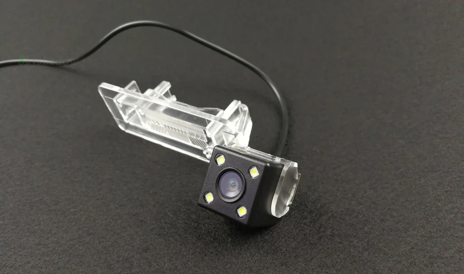 HD Беспроводная Автомобильная CCD задняя камера рыбий глаз 4 8 12 led динамическое