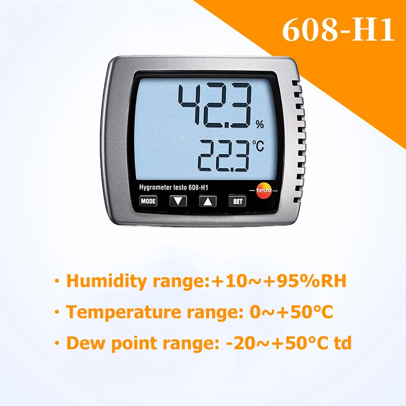 

Testo 608-H1/H2 термогигрометр