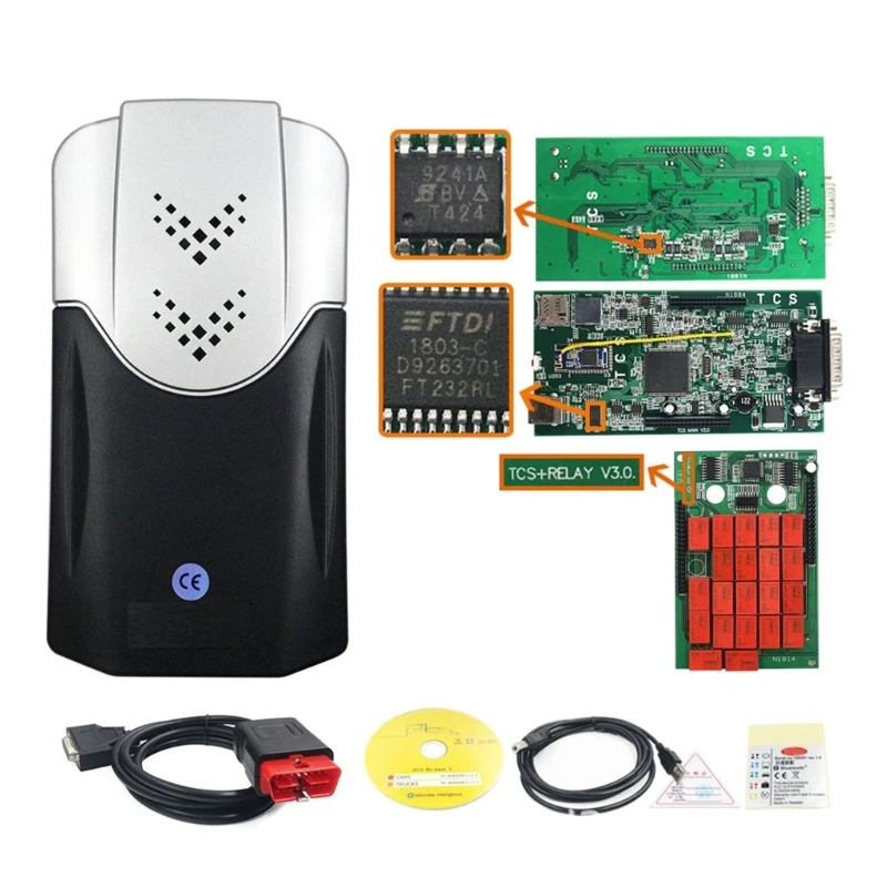 

Tester Tool Fault Scanner Mini Bluetooth-compatible VD150E DS150E-OBD 9241Code Reader for AutomobileCheck Engine D0UC