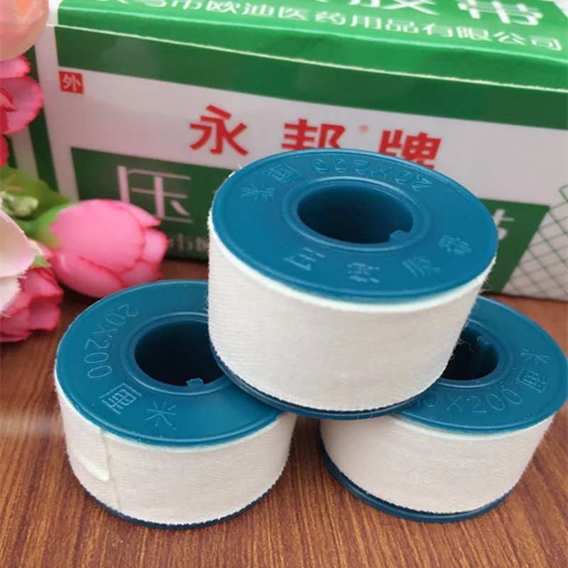 1 Roll2cmX2m Medical  Pressure Tape Wound Dressing Breathable Tape First Aid Kits Accesories (No Stick To Skin)