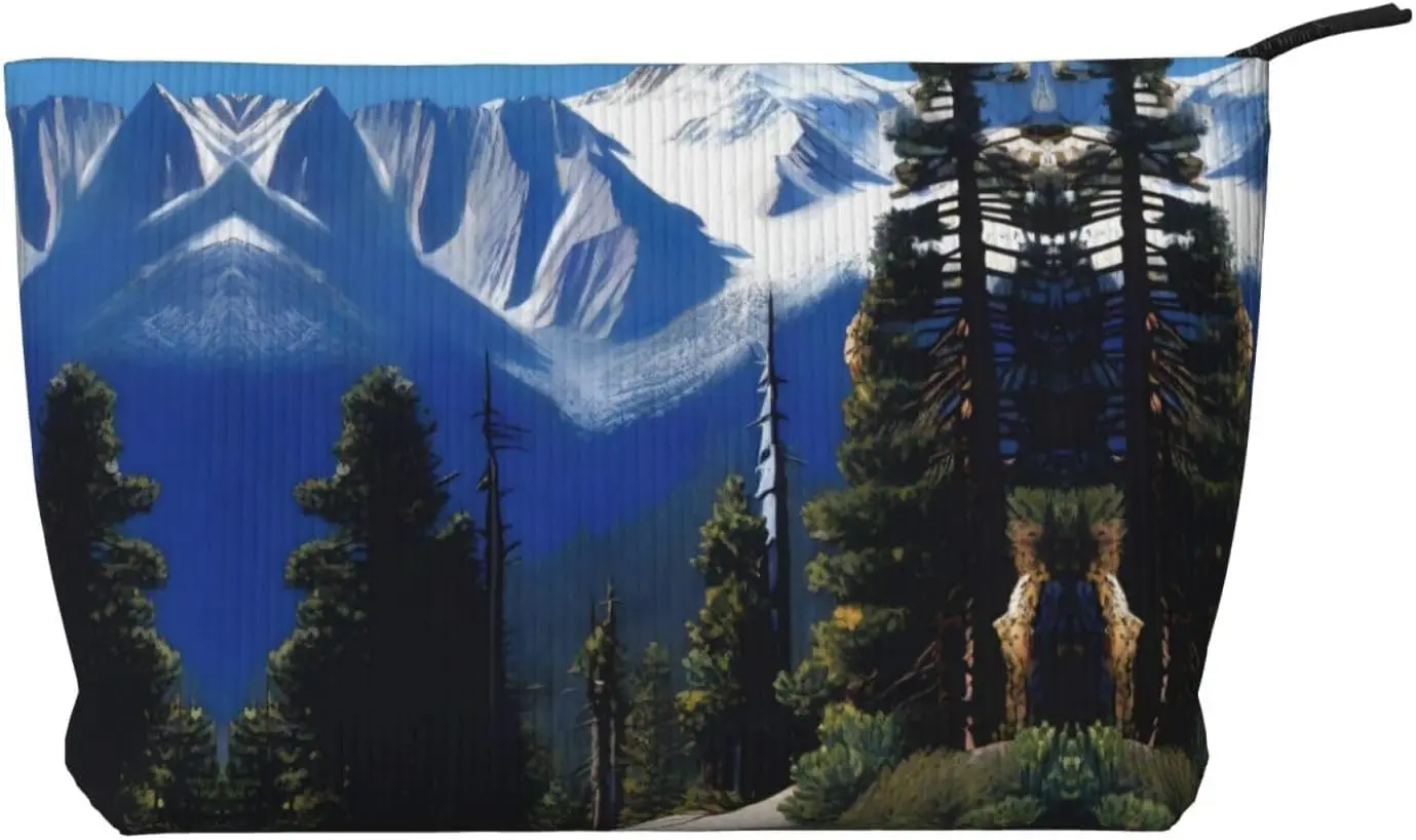 Вельветовая косметичка Sierra Peaks подходящая для путешествий и повседневного