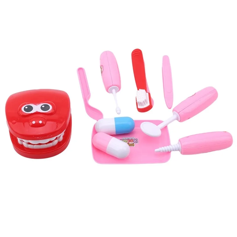 

Children's Play House Toys Boys and Girls Play House Young Children's Simulation Dentist Doctor's Toy Set Educational Baby Toys