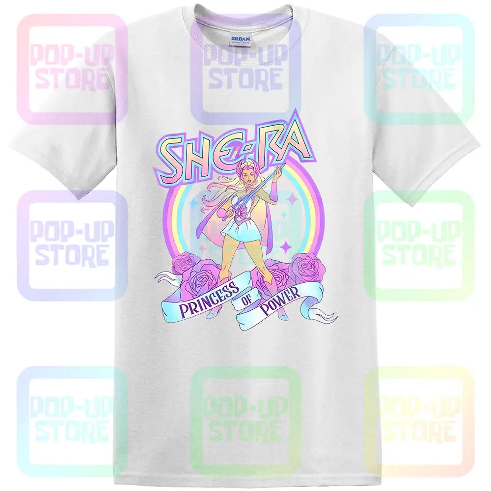 Футболка для взрослых Мастера Вселенной She Ra принцесса силы пастельные цвета