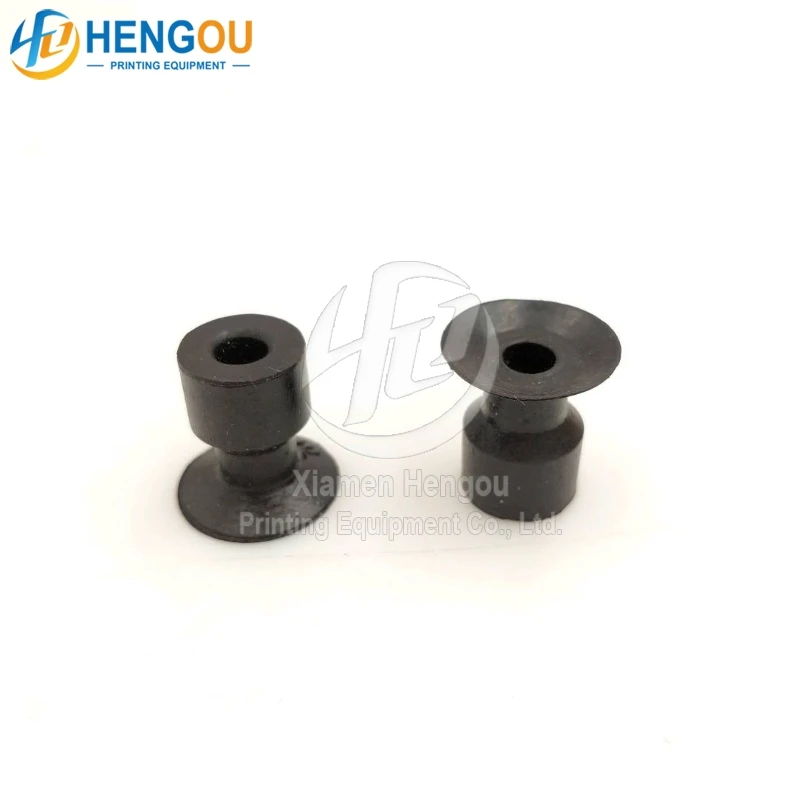 

100 шт. 16x12x5x17 мм печатная машина резиновая присоска черного цвета Высококачественная офсетная печатная часть