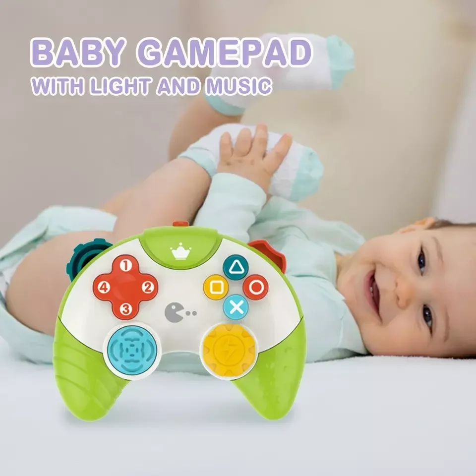 

Детские игрушки, игровой контроллер с музыкой, искусственное звучание и сенсорные занятия, обучающие игрушки для детей ясельного возраста
