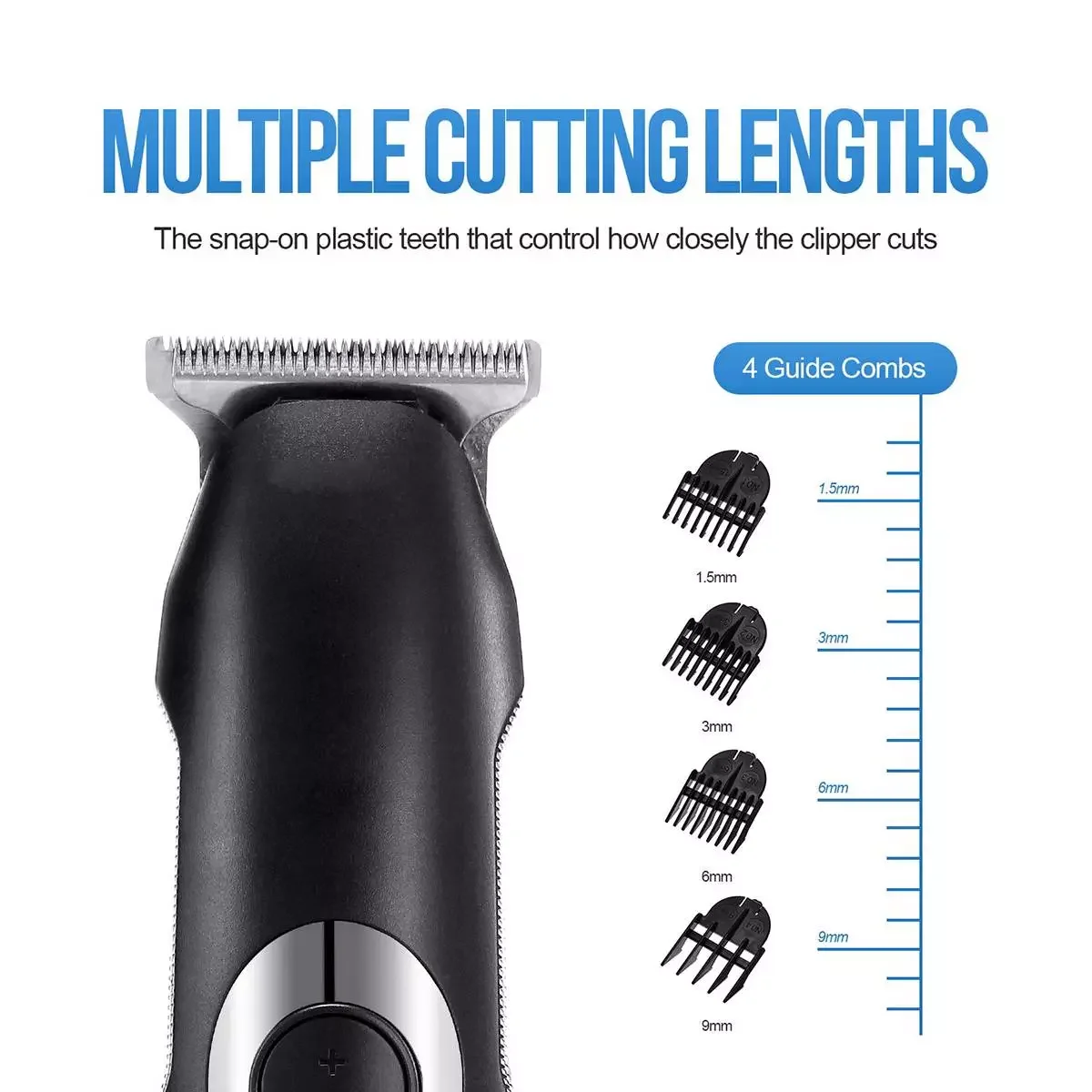 

NEW2023 Professional Waterproof Cordless Hair Clipper Rechargeable Trimmer LCD Display Shaver Shaving Adjustable Shaving trimmer