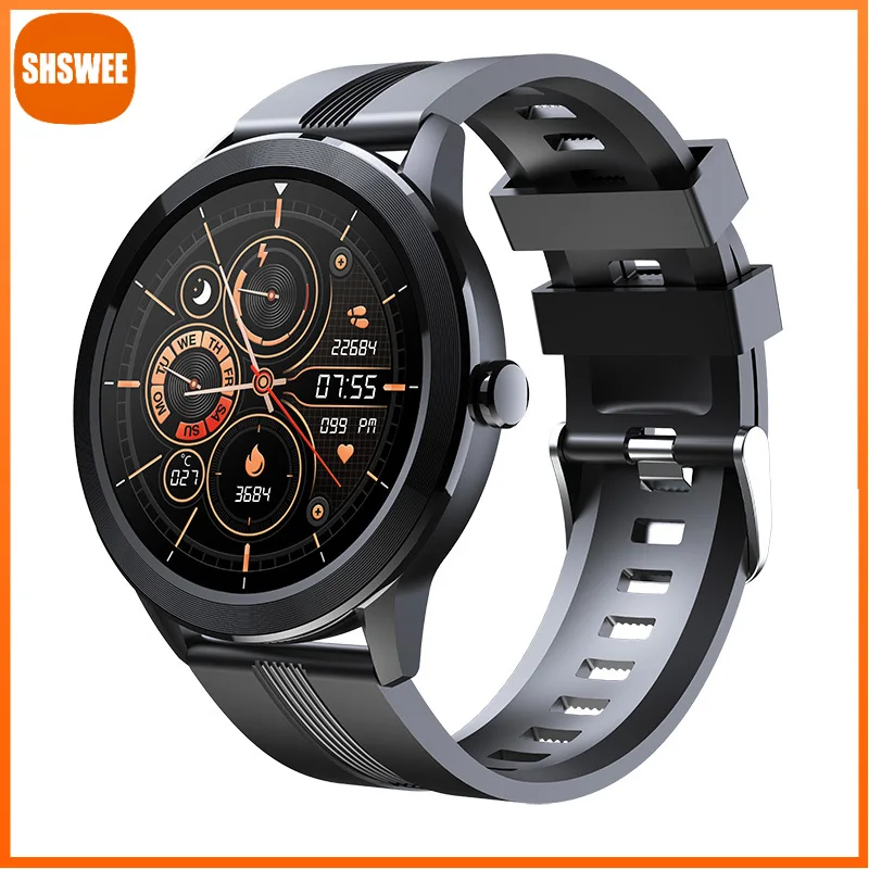 

For Xiaomi Huawei Sports Passometer Smart Watch Bluetooth Call Waterproof Smartwatch Body Temperature Monitor Blood Pressure