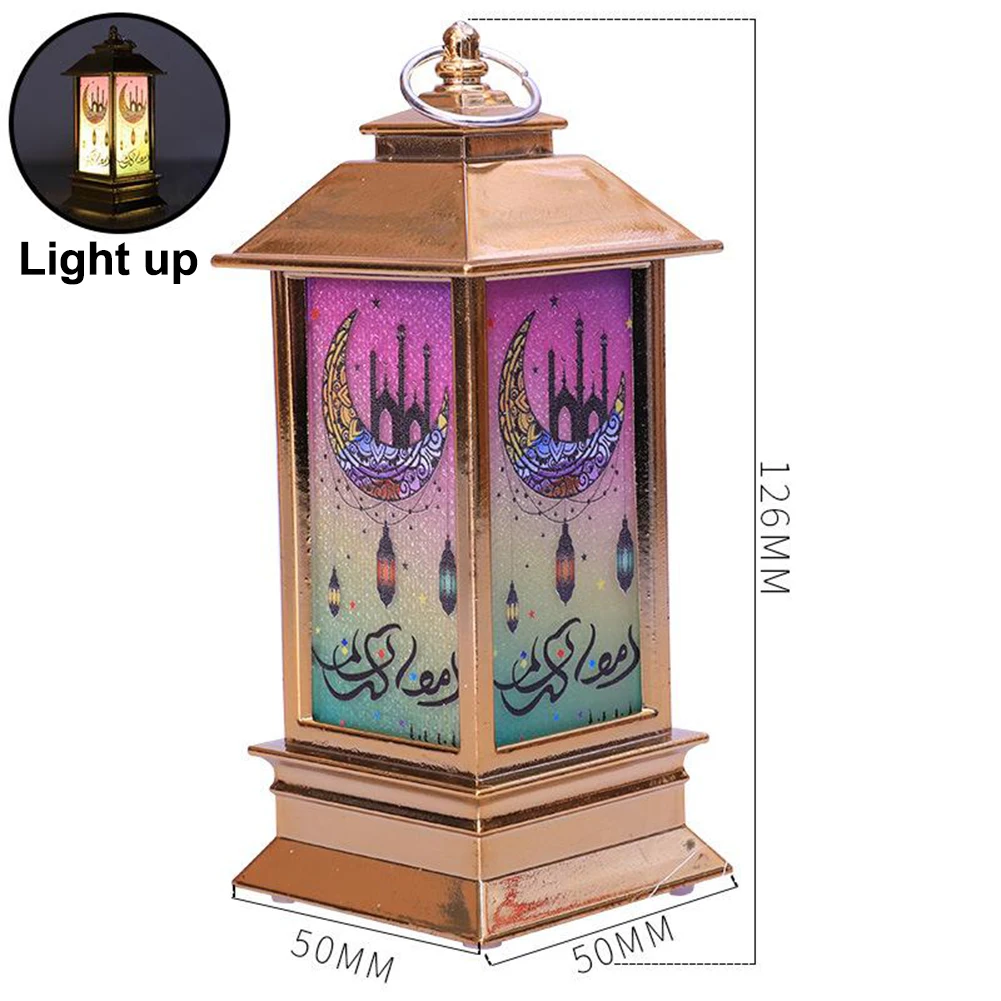 

Hanging Light Ramadan Wind Light Party Wedding Wind Lanterns 5x5x12.6cm