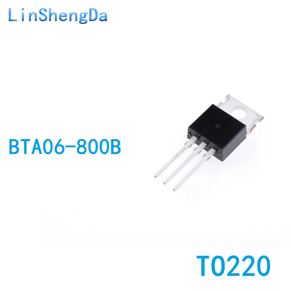 

10 шт., встроенный двунаправленный Тиристор 6A 800V TO-220