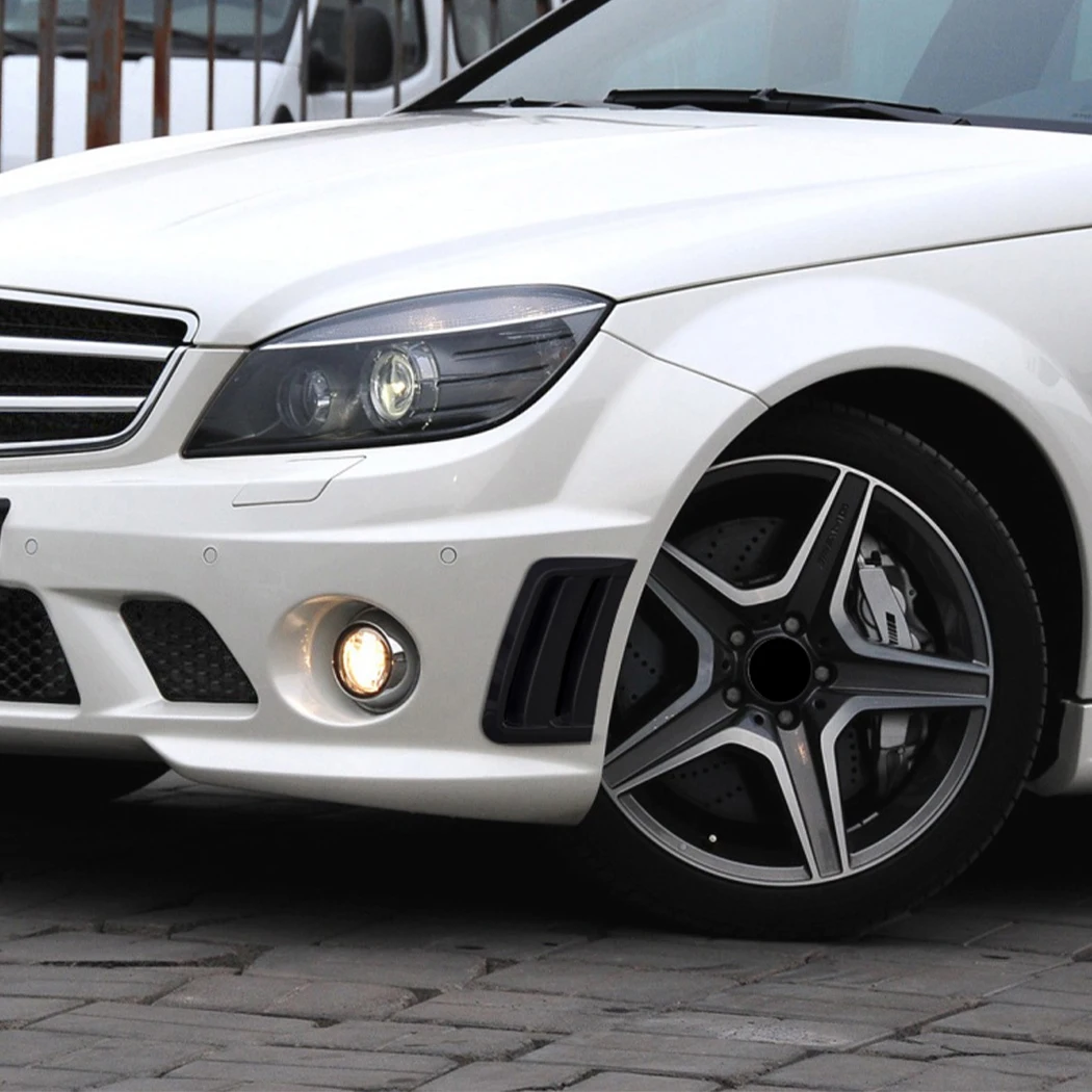 Для Mercedes Benz C-Class W204 S204 2007-2010 C63 AMG Автомобильный передний бампер боковая крышка