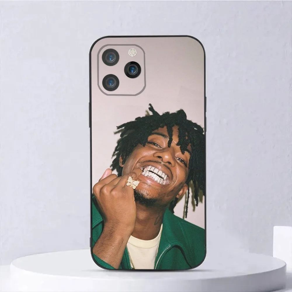 Чехол для телефона Playboi C-Carti Rapper iPhone 16 15 14 13 12 11 Plus Pro Max XS X XR SE Mini 8 7 мягкий