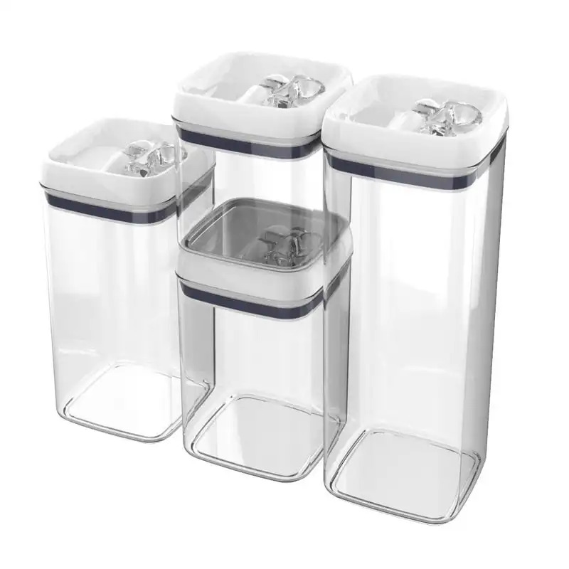 

Pack of 4, Flip Tite Square Food Set