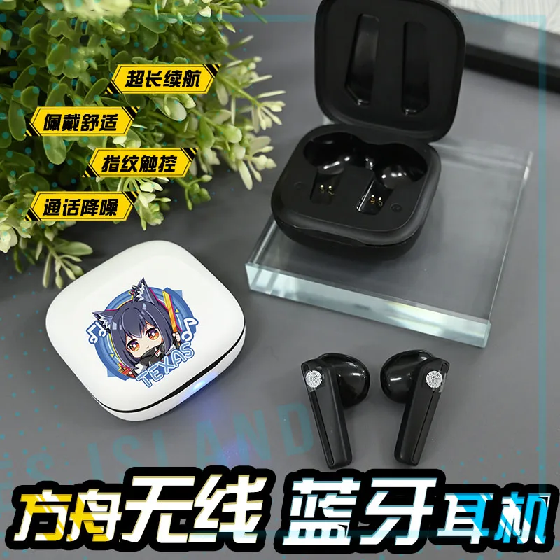 

Модная Беспроводная Bluetooth-гарнитура с аниме Luxiem хита кошачьи уши, Удобные Складные игровые стереонаушники для косплея