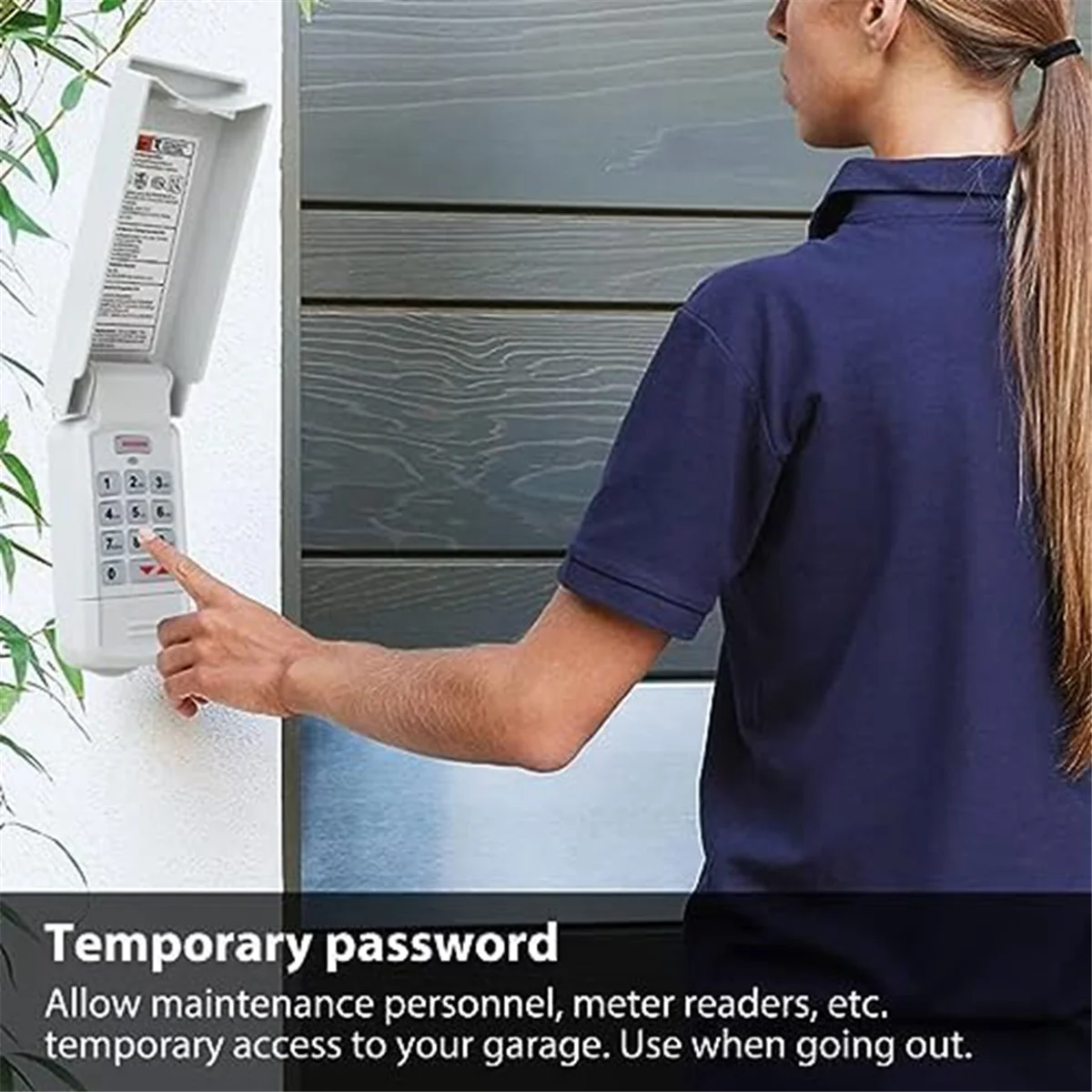 Беспроводной пульт дистанционного управления гаражными воротами клавиатура без