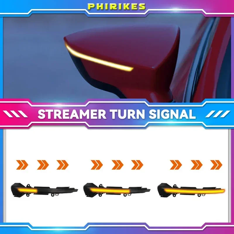 2x светодиодный динамический указатель поворота для Seat Leon III 5F ST FR Cupra Arona KJ7 Ibiza 6F